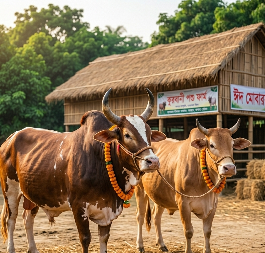 কোরবানির পশু - হোমলি ফার্ম
